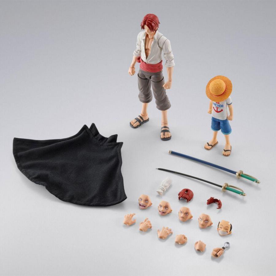 One Piece / Figurines Shanks & Monkey.D.Luffy -Childhood- S.H.Figuarts Bandai