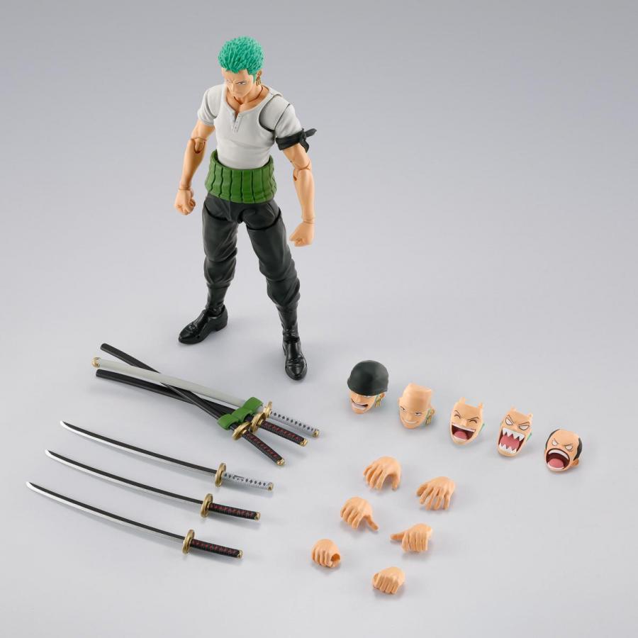 One Piece / Figurine Roronoa Zoro -Romance Dawn- S.H.Figuarts Bandai