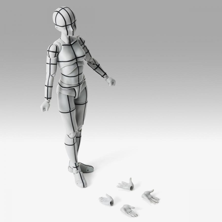 Body Chan / Figure Body-Chan - Sports Edition Wire Frame (Gray Color Ver.) - S.H.Figuarts Body Chan / Figure Body-Chan - Sports Edition Wire Frame (Gray Color Ver.) - S.H.Figuarts