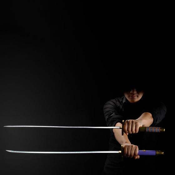 One piece / Roronoa Zoro set 3 Sword style Proplica Bandai
