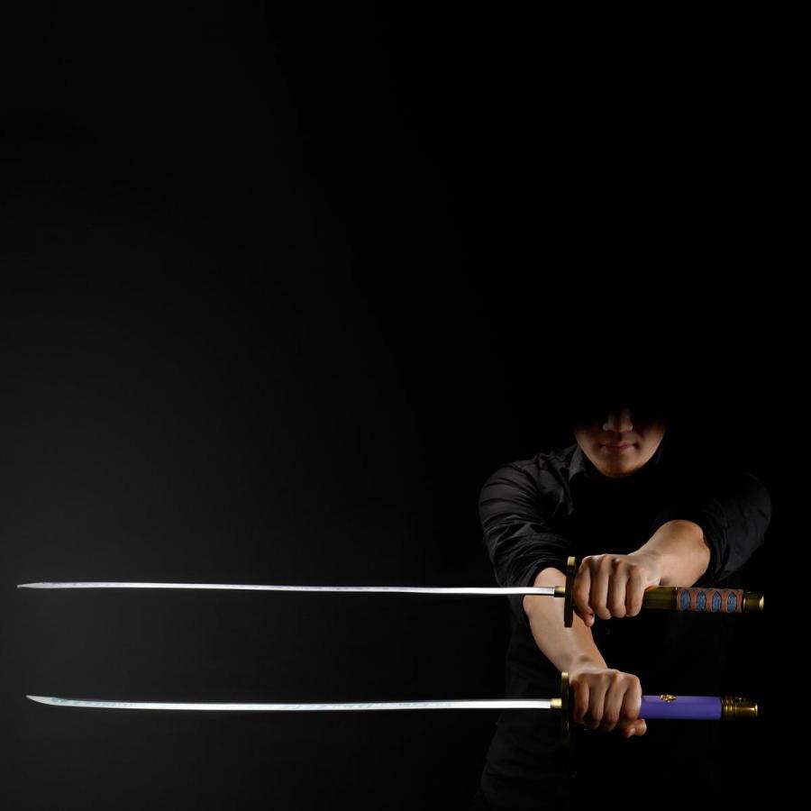 One piece / Roronoa Zoro set 3 Sword style Proplica Bandai