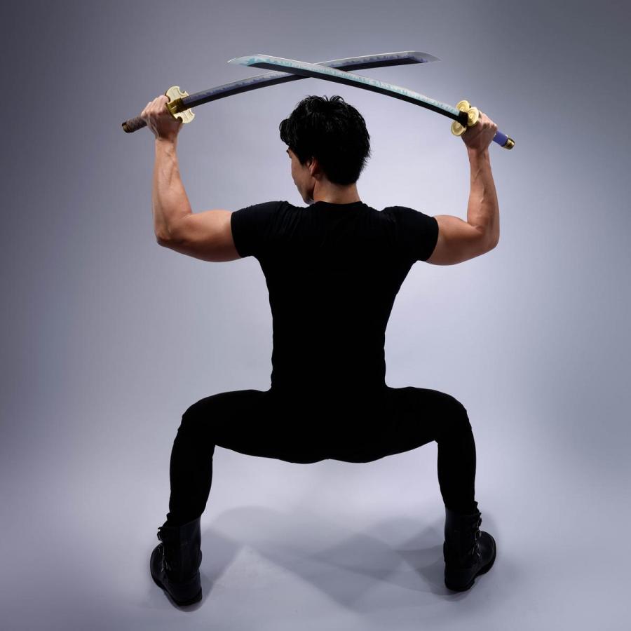 One piece / Roronoa Zoro set 3 Sword style Proplica Bandai