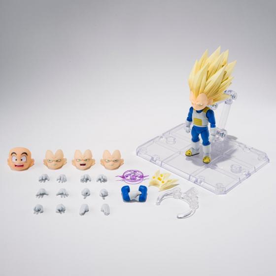 Dragon Ball Daima / Figurine Super Saiyan 3 Vegeta (Mini) S.H.Figuarts