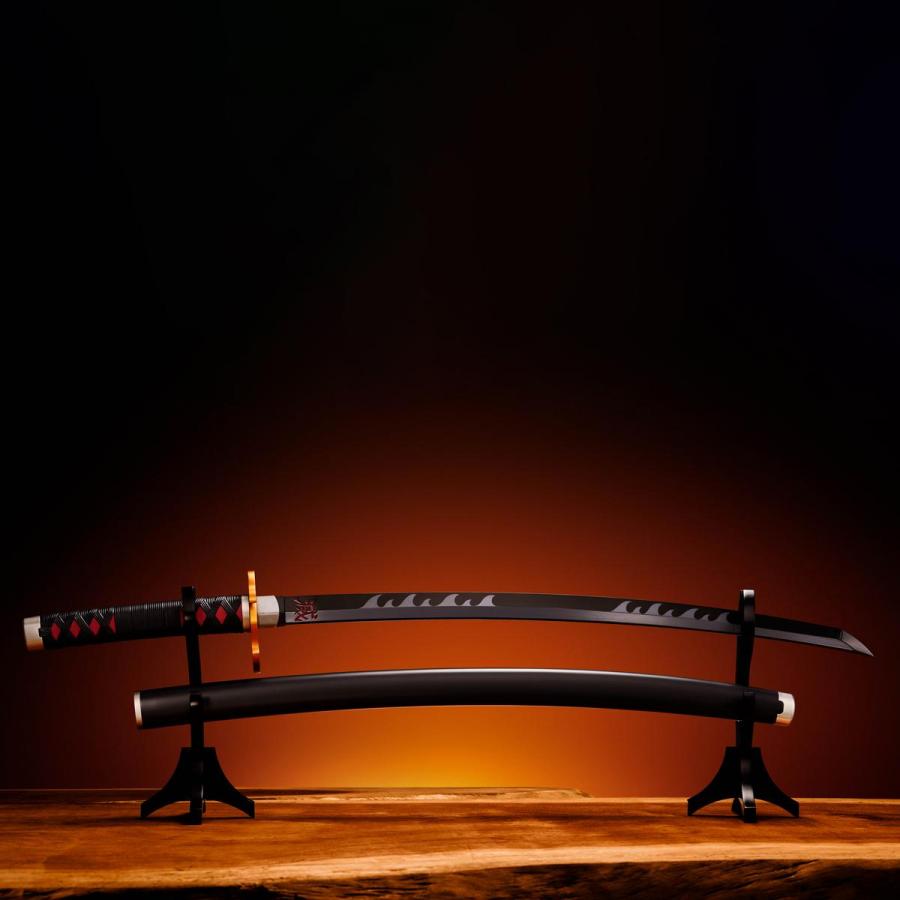Demon Slayer / Proplica Nichirin Sword (Tanjiro Kamado) Kyojuro Rengoku’s Sword Guard Ver.