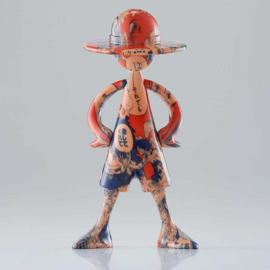 One Piece / Boite de 10 figurines de Luffy - Archive of Adventure [Vol.1] - Tamashii Nations Box