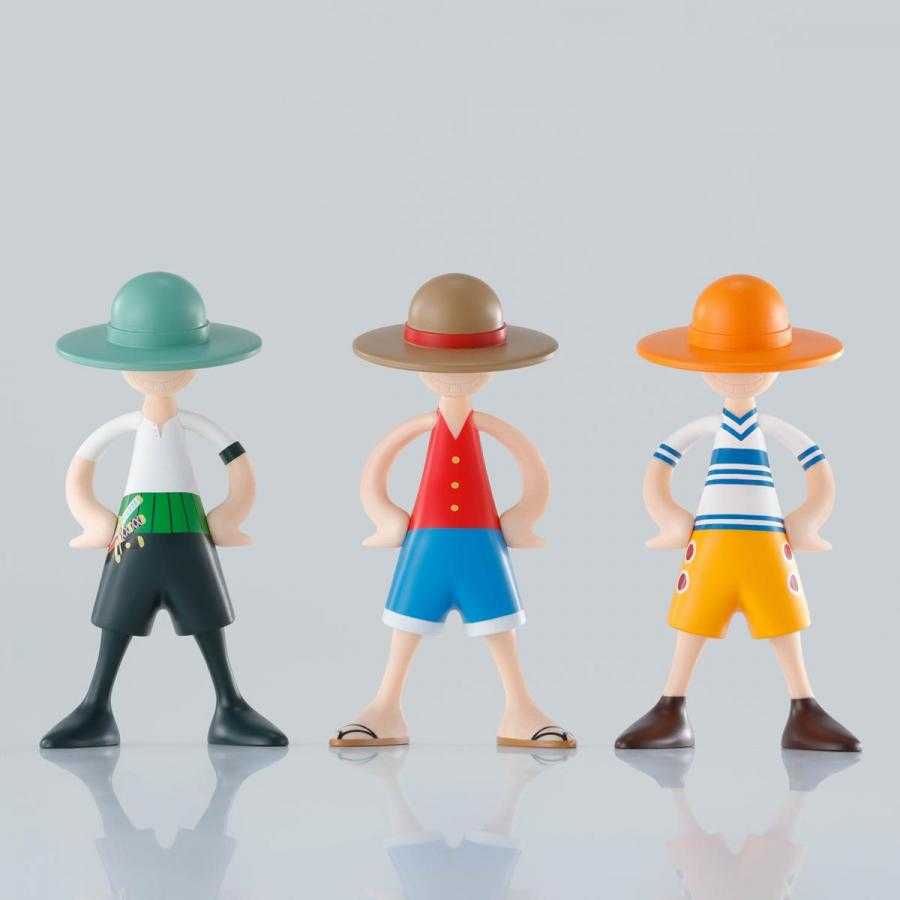 One Piece / Boite de 10 figurines de Luffy - Archive of Adventure [Vol.1] - Tamashii Nations Box