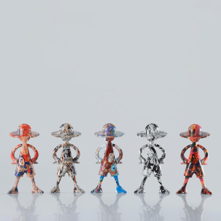 One Piece / Boite de 10 figurines de Luffy - Archive of Adventure [Vol.1] - Tamashii Nations Box