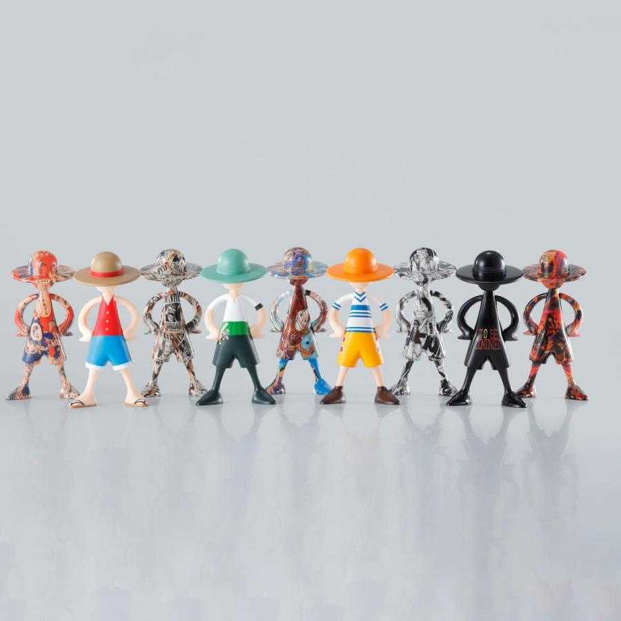 One Piece / Boite de 10 figurines de Luffy - Archive of Adventure [Vol.1] - Tamashii Nations Box