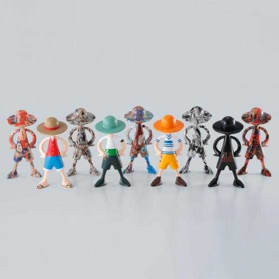 One Piece / Boite de 10 figurines de Luffy - Archive of Adventure [Vol.1] - Tamashii Nations Box