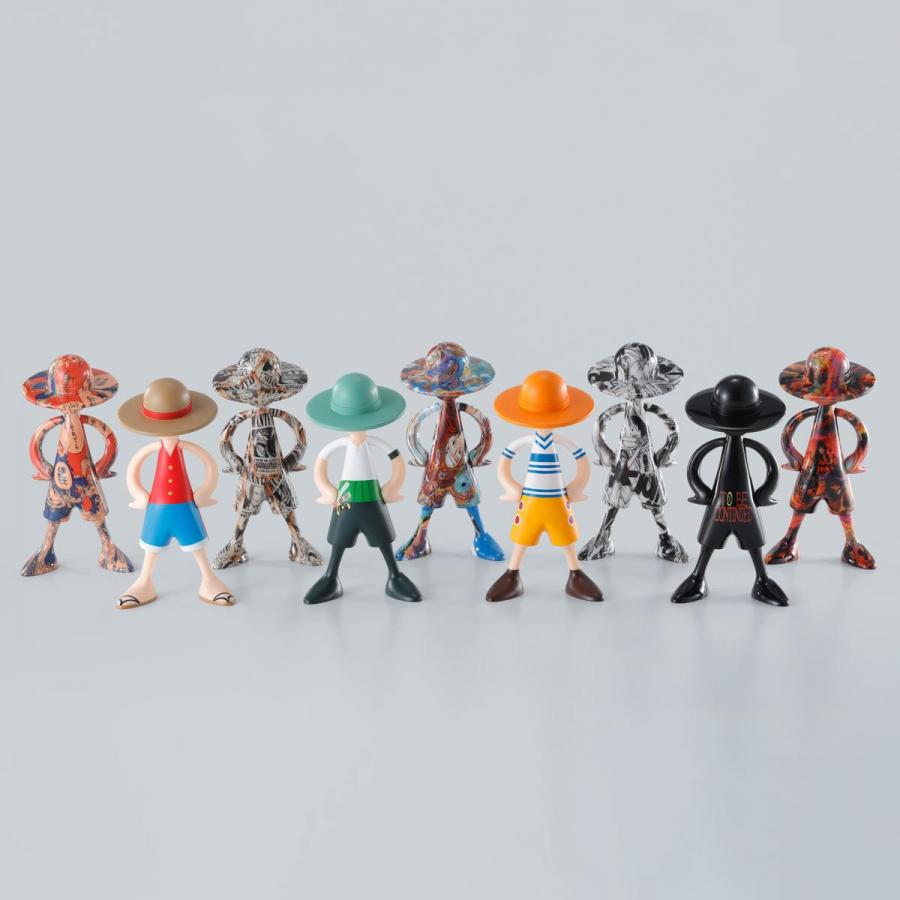 One Piece / Boite de 10 figurines de Luffy - Archive of Adventure [Vol.1] - Tamashii Nations Box
