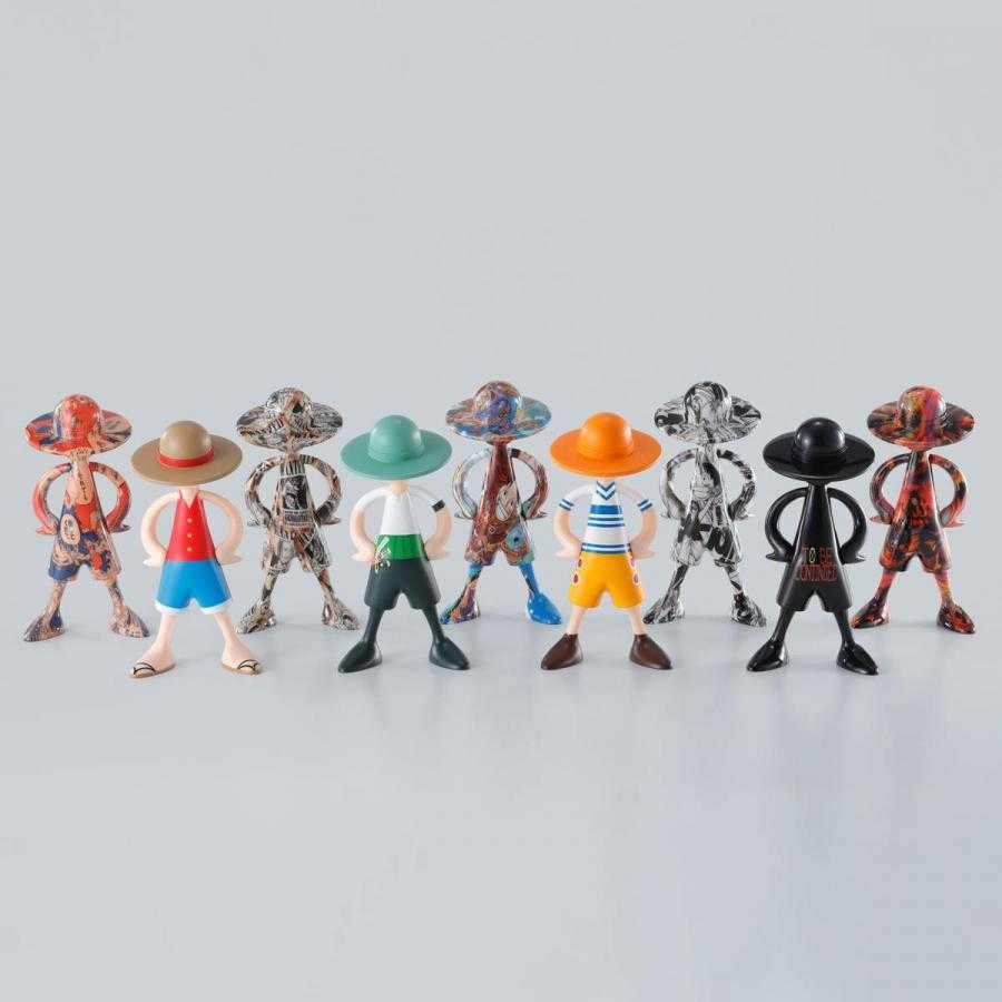 One Piece / Boite de 10 figurines de Luffy - Archive of Adventure [Vol.1] - Tamashii Nations Box