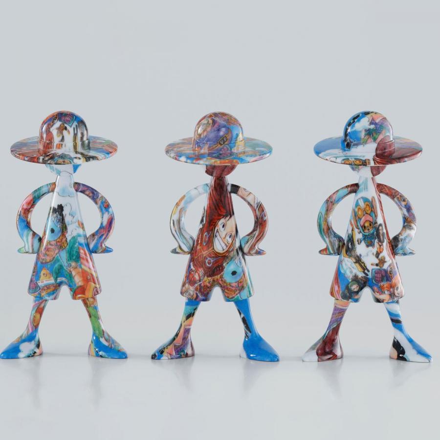 One Piece / Boite de 10 figurines de Luffy - Archive of Adventure [Vol.1] - Tamashii Nations Box