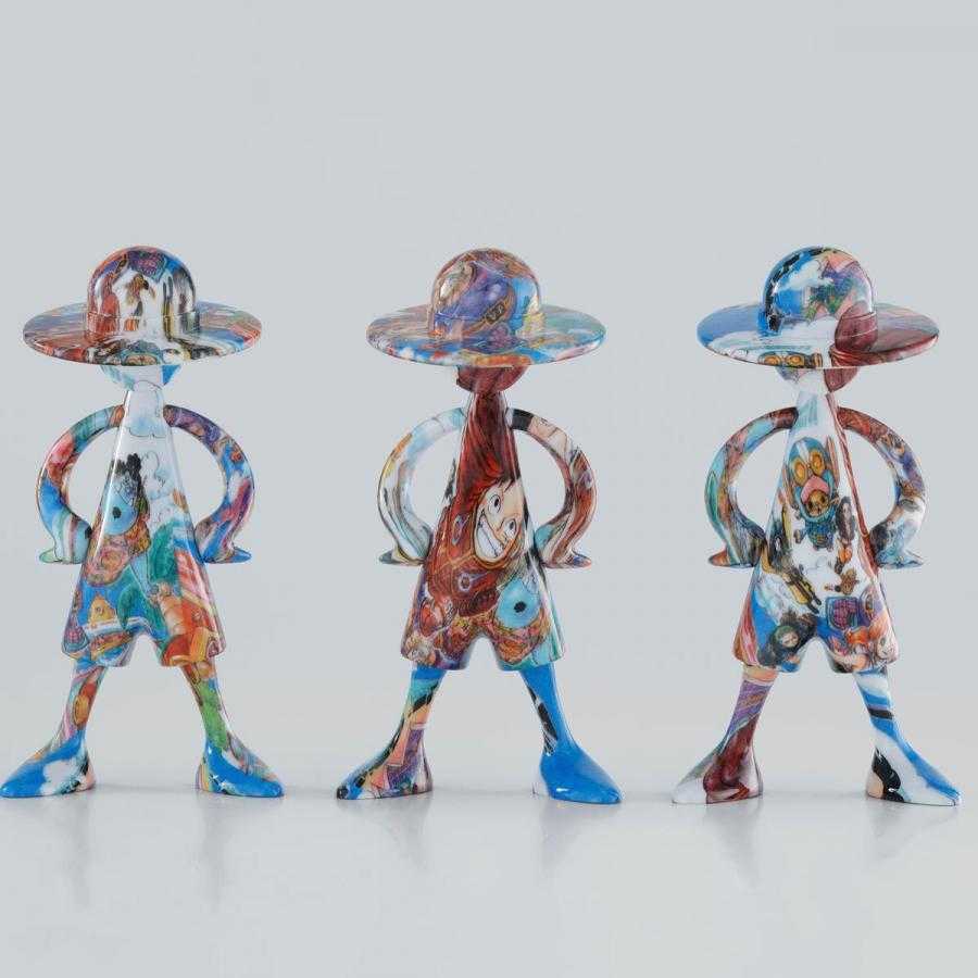 One Piece / Boite de 10 figurines de Luffy - Archive of Adventure [Vol.1] - Tamashii Nations Box