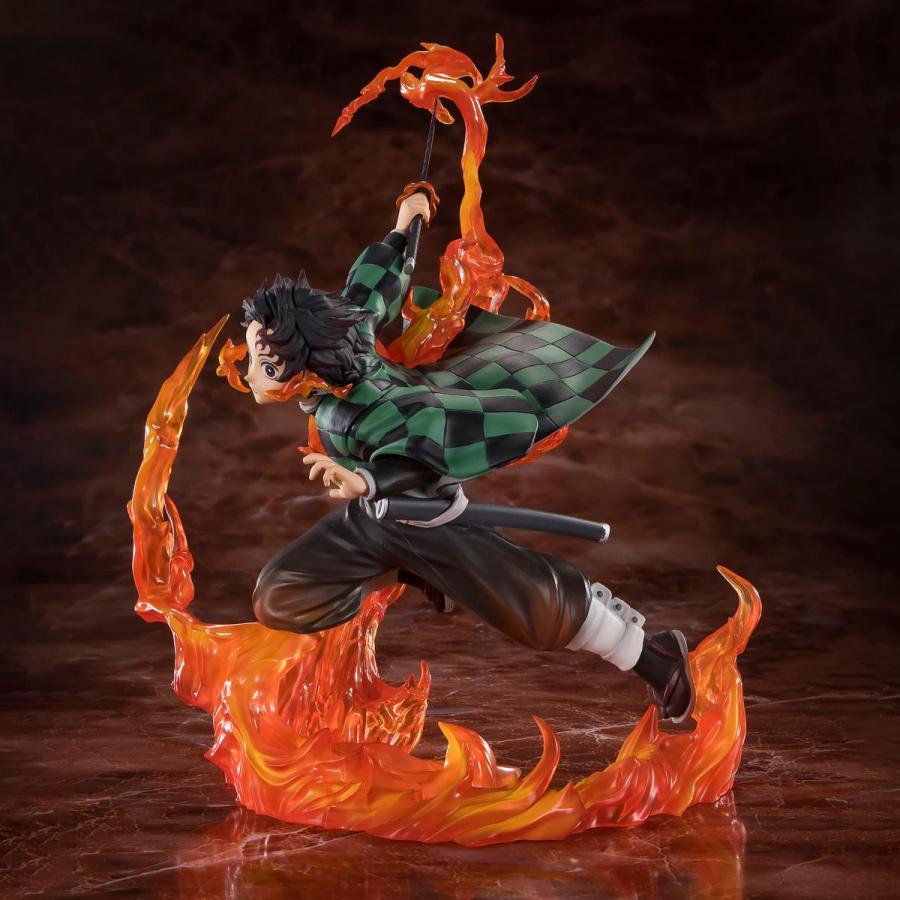 Demon Slayer / Figure Tanjiro Kamado Rengoku\'s Sword Guard ver. Figuarts Zero Bandai