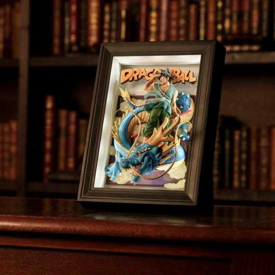 Dragon Ball Z / Cadre 3D Dragon Ball Son Goku & Dragon Tamashii Art