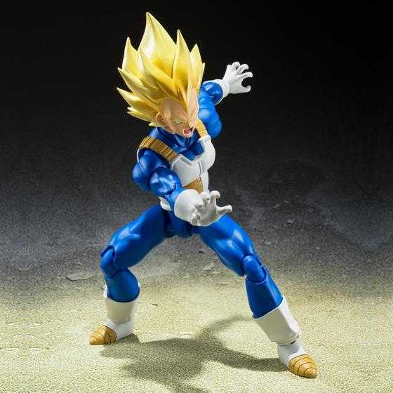 Dragon Ball Z Super Saiyan Vegeta -Awakened Super Saiyan Blood- S.H.Figuarts Action Figure