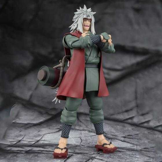 Naruto / Figurine Jiraiya -Hidden Leaf Heroic Master Sage- (Sage Mode Set) S.H.Figuarts Bandai