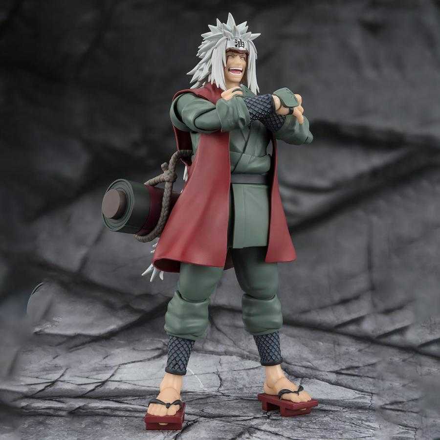 Naruto / Figurine Jiraiya -Hidden Leaf Heroic Master Sage- (Sage Mode Set) S.H.Figuarts Bandai