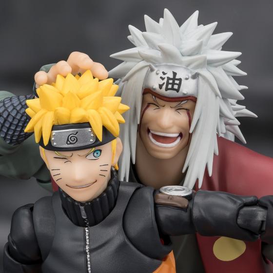 Naruto / Figurine Jiraiya -Hidden Leaf Heroic Master Sage- (Sage Mode Set) S.H.Figuarts Bandai
