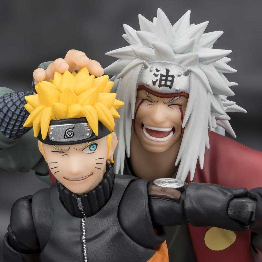 Naruto / Figurine Jiraiya -Hidden Leaf Heroic Master Sage- (Sage Mode Set) S.H.Figuarts Bandai