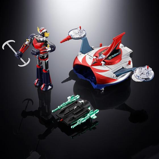 Goldorak / Figure Popy Chogokin DELUXE Grendizer & UFO Spazer Soul of Chogokin Bandai