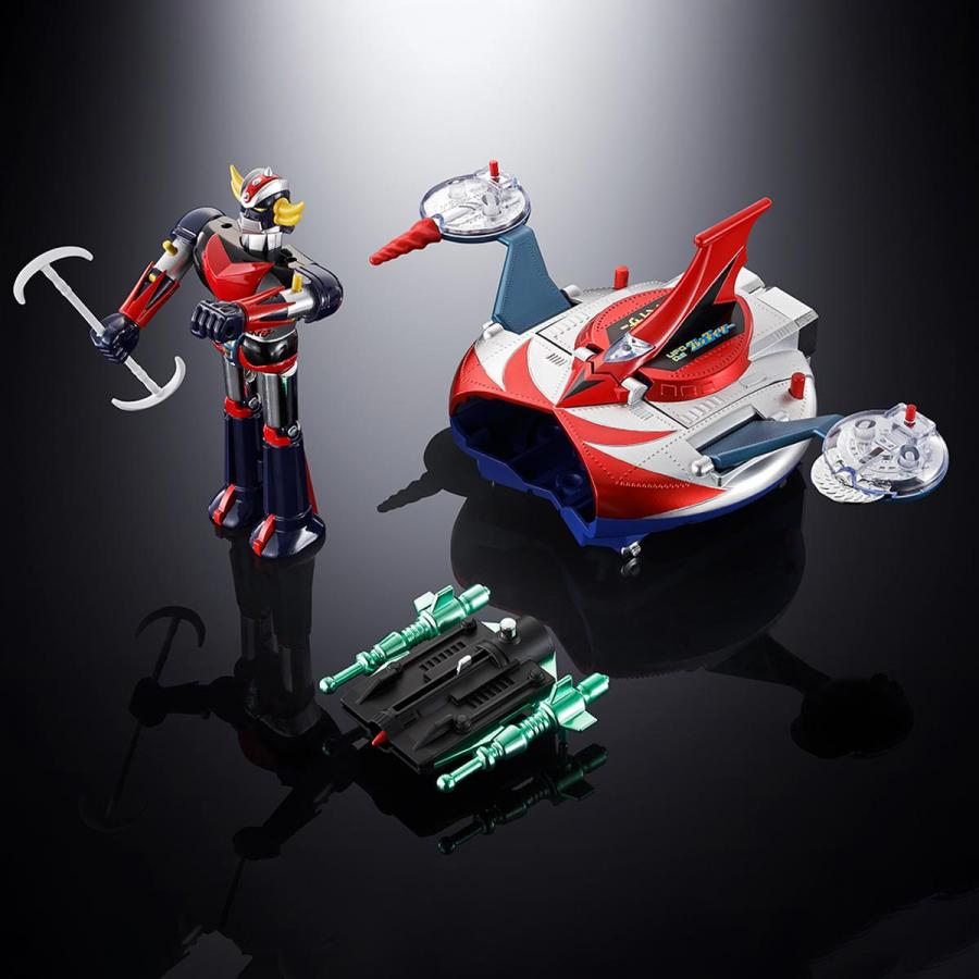 Goldorak / Figure Popy Chogokin DELUXE Grendizer & UFO Spazer Soul of Chogokin Bandai