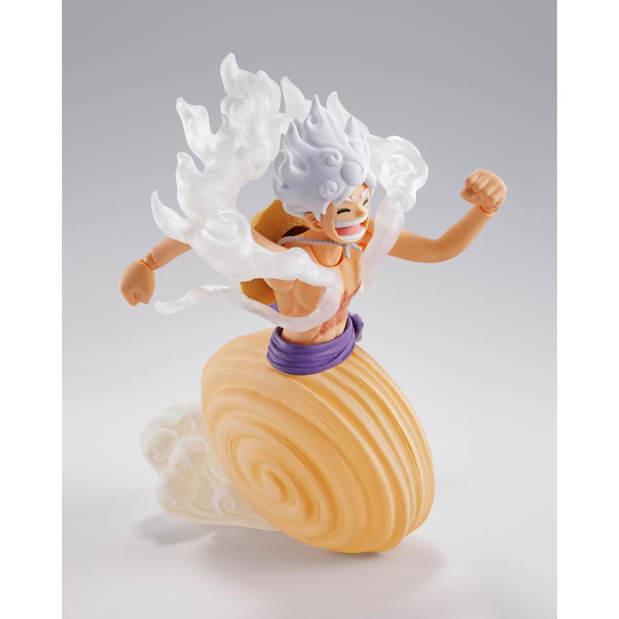 One Piece / Figurine Monkey.D.Luffy -Gear 5 Future Island Egghead- S.H.Figuarts