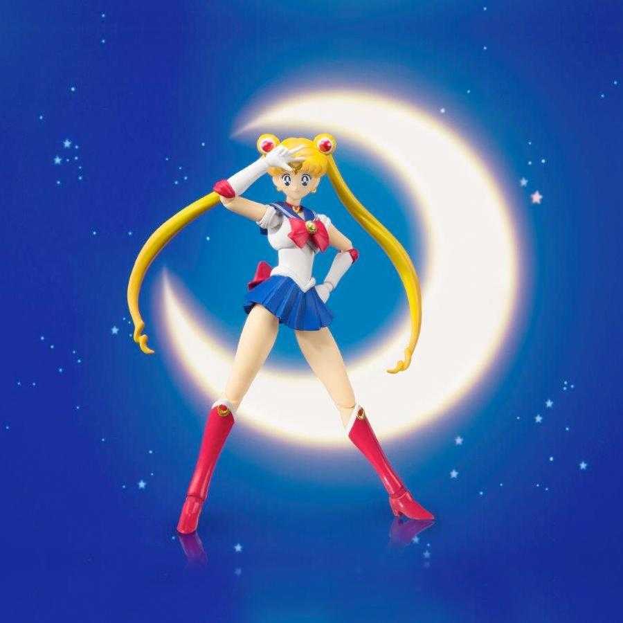 Sailor Moon Sailor Moon Anime Color Edition S.H.Figuarts Bandai Figure Sailor Moon Sailor Moon Anime Color Edition S.H.Figuarts Bandai Figure