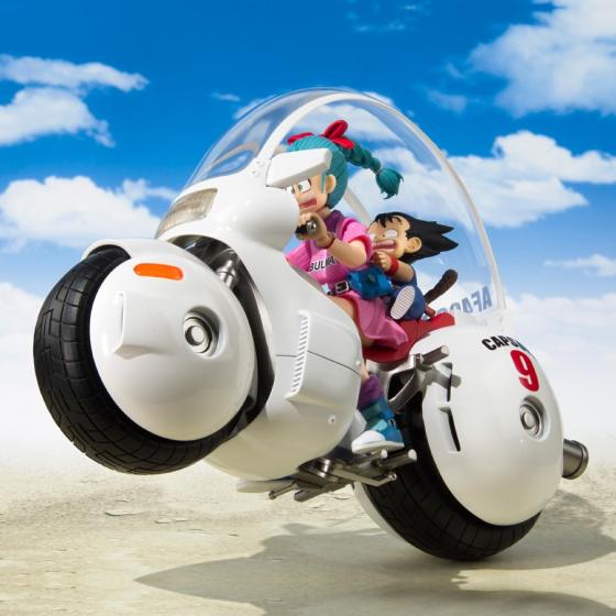 Figurine Dragon Ball Moto de Bulma S.H.Figuarts Bandai