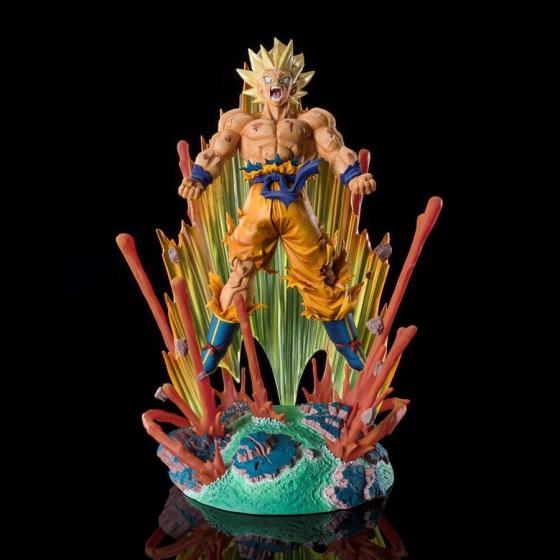Figurine Dragon Ball Z Super Saiyan Son Goku Figuarts Zero Extra Battle Bandai