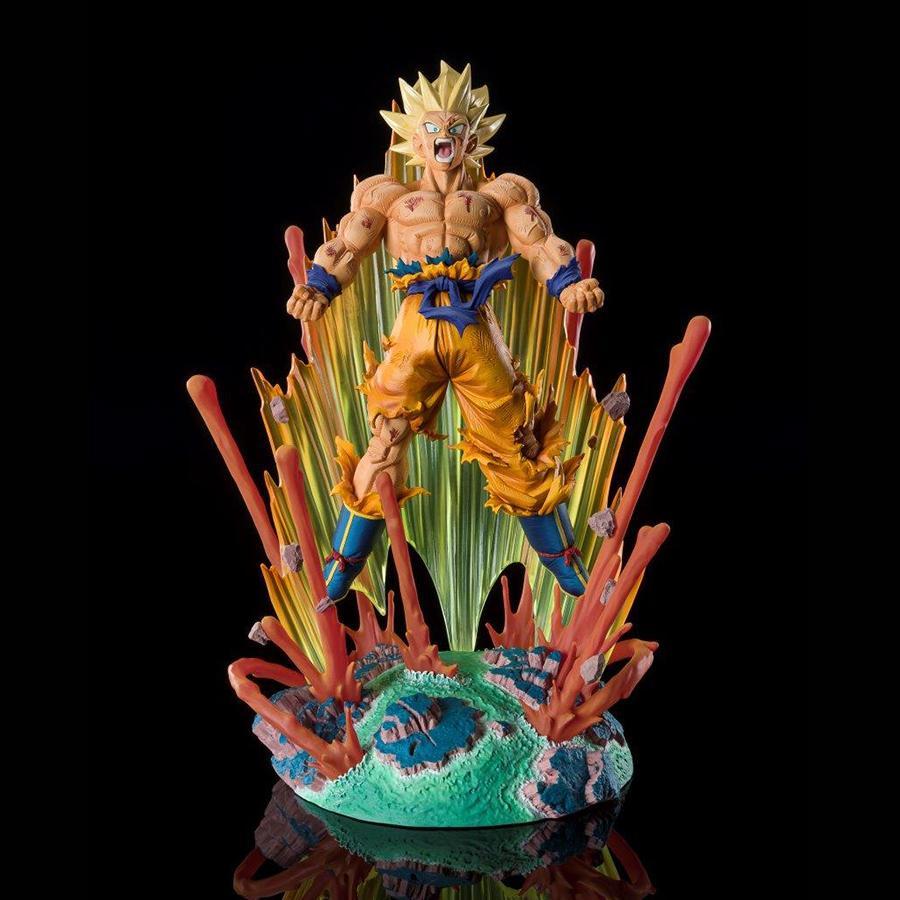 Figurine Dragon Ball Z Super Saiyan Son Goku Figuarts Zero Extra Battle Bandai