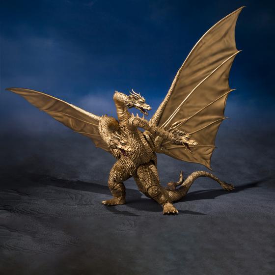 Godzilla / King Ghidorah Figure [1972] S.H.MonsterArts