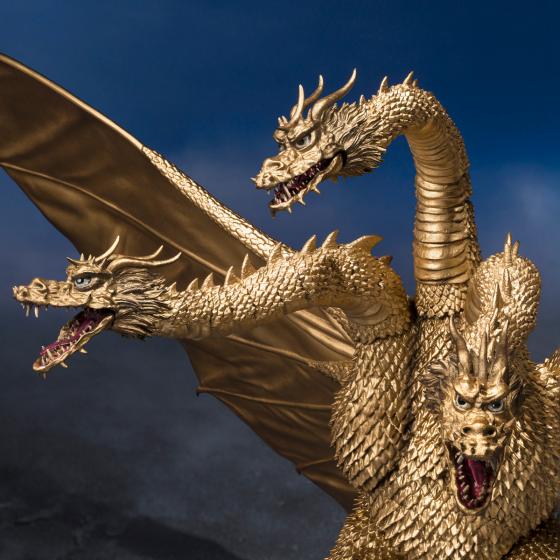 Godzilla / King Ghidorah Figure [1972] S.H.MonsterArts