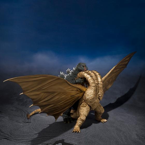 Godzilla / King Ghidorah Figure [1972] S.H.MonsterArts
