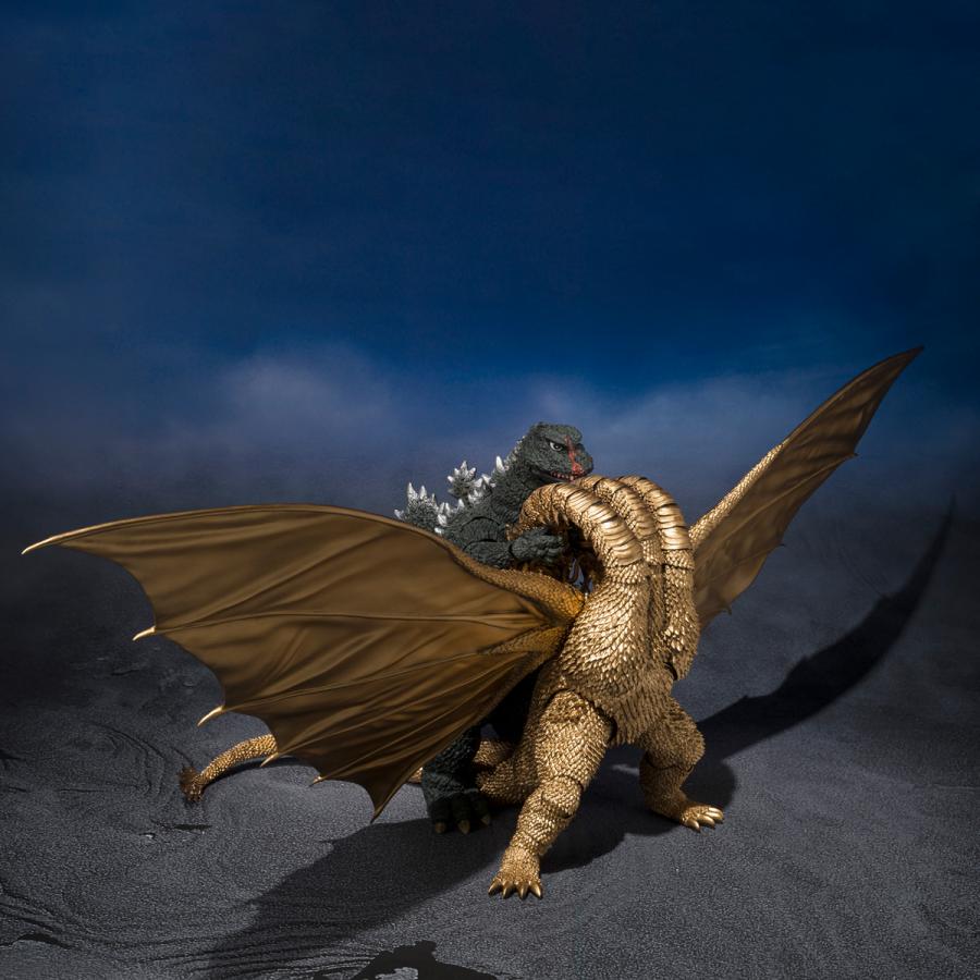 Godzilla / King Ghidorah Figure [1972] S.H.MonsterArts
