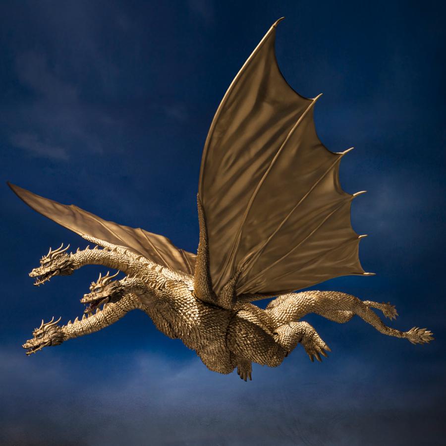 Godzilla / King Ghidorah Figure [1972] S.H.MonsterArts