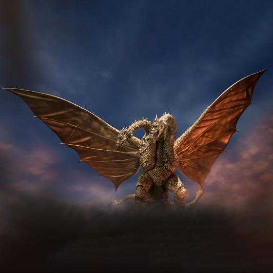 Godzilla / Figurine King Ghidorah [1972] S.H.MonsterArts