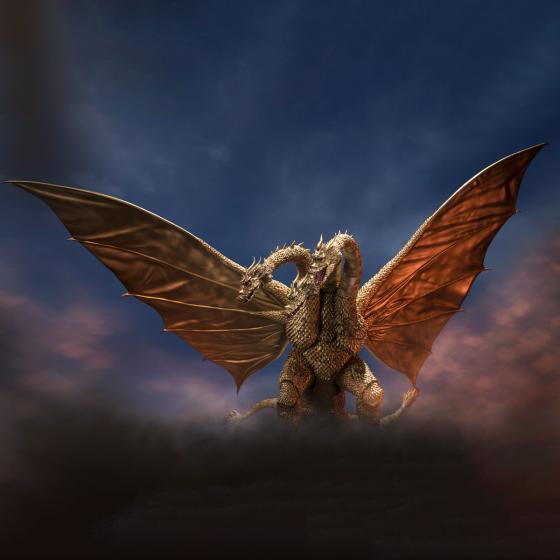 Godzilla / Figurine King Ghidorah [1972] S.H.MonsterArts