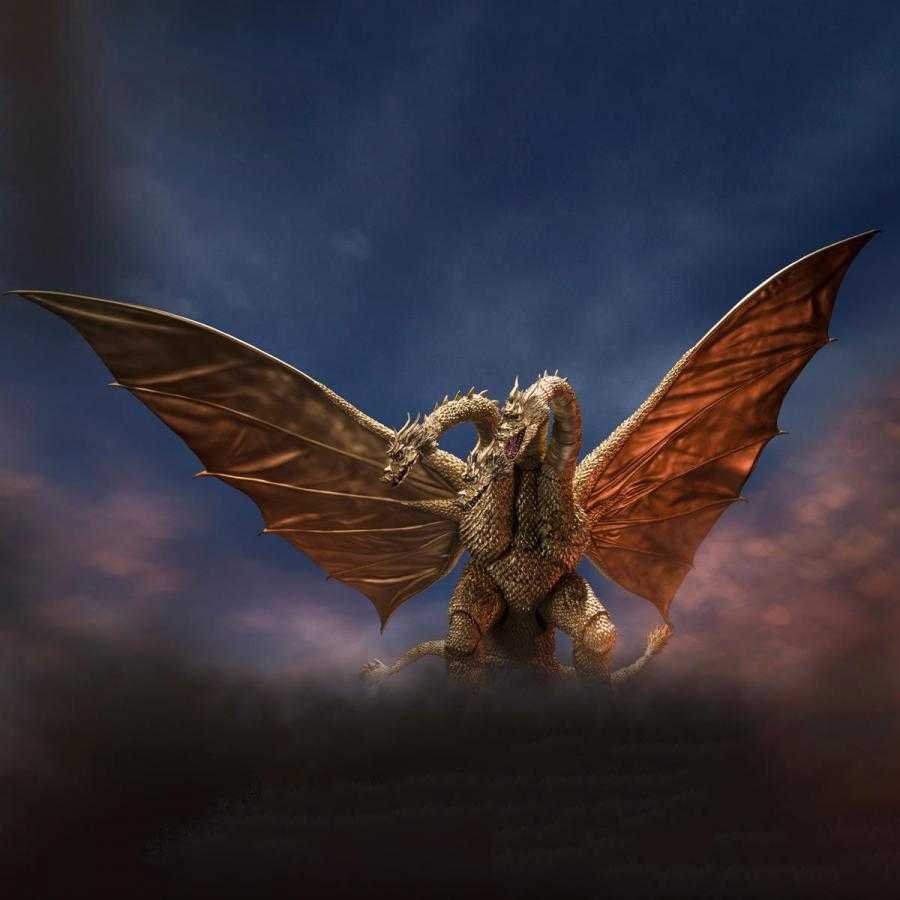 Godzilla / Figurine King Ghidorah [1972] S.H.MonsterArts