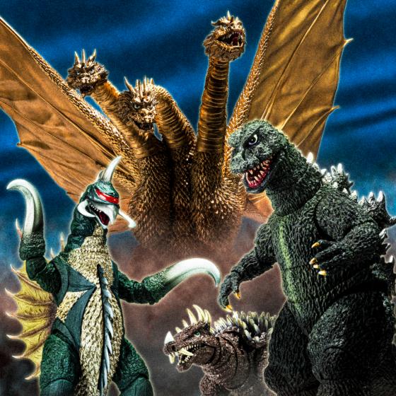 Godzilla / Figurine King Ghidorah [1972] S.H.MonsterArts