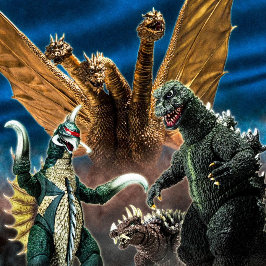 Godzilla / Figurine King Ghidorah [1972] S.H.MonsterArts