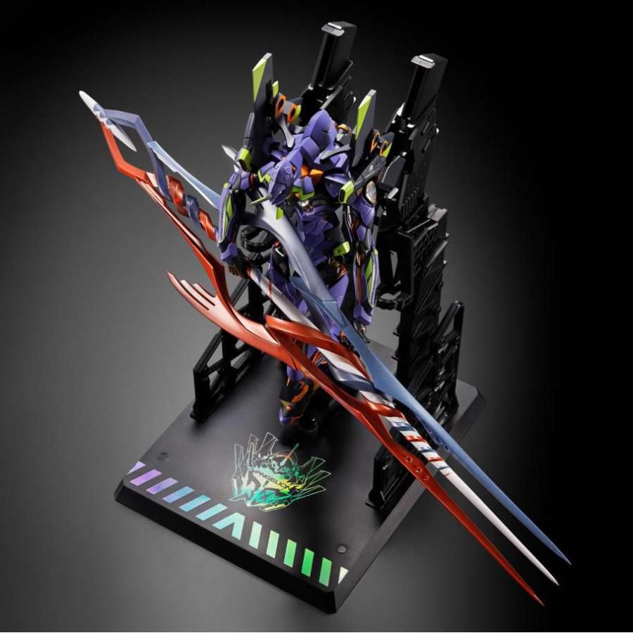 Evangelion / EVANGELION TEST TYPE-01 30th con la lancia di Gaius Metal Build