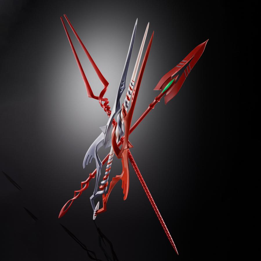 Evangelion / 3 SPEARS SET FOR EVANGELION 30th with the spear Another color METAL BUILD