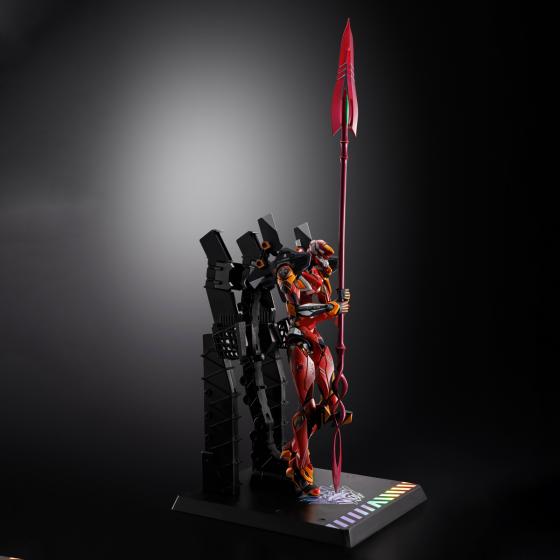 Evangelion / Figurine EVANGELION PRODUCTION MODEL-02 30th with the Lance of Cassius Metal Build