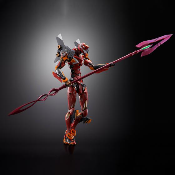 Evangelion / Figurine EVANGELION PRODUCTION MODEL-02 30th with the Lance of Cassius Metal Build