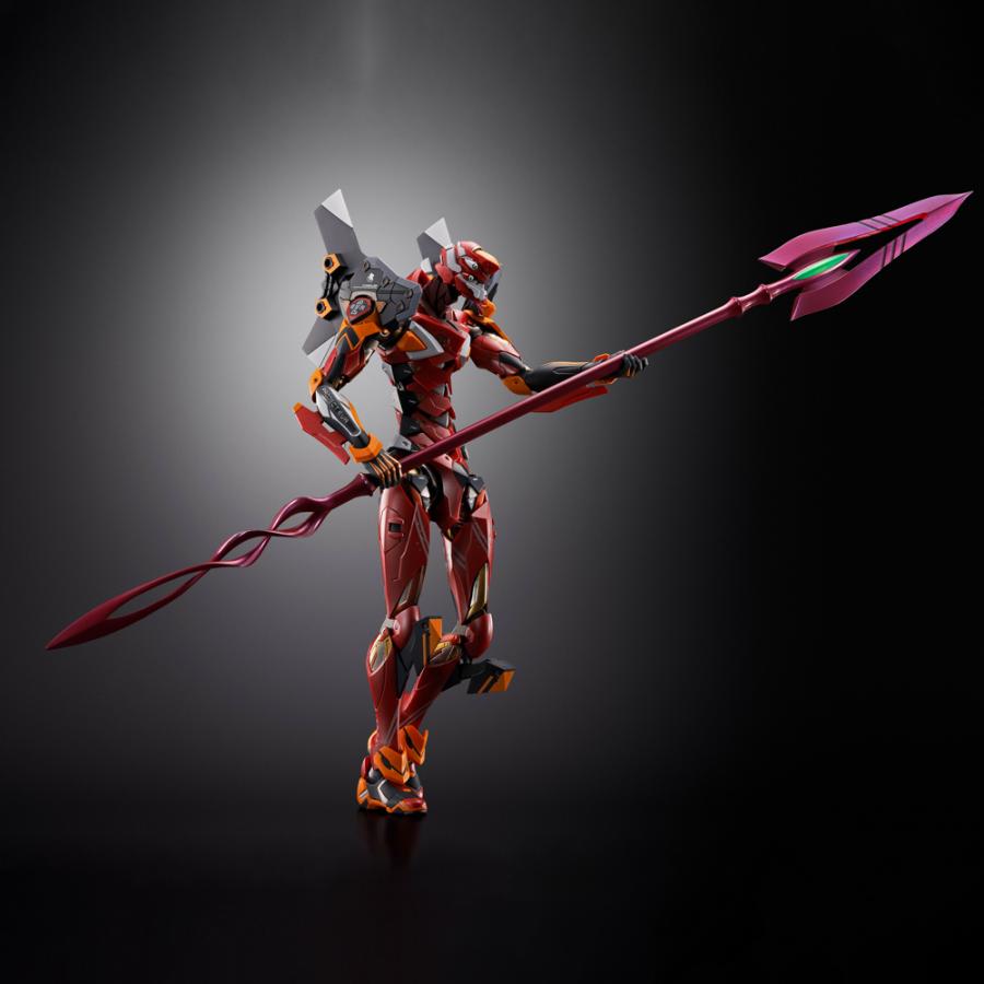 Evangelion / Figurine EVANGELION PRODUCTION MODEL-02 30th with the Lance of Cassius Metal Build