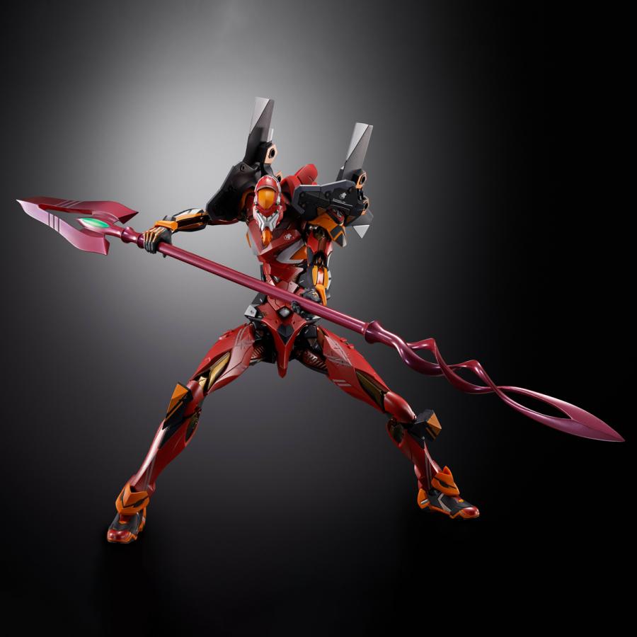 Evangelion / Figurine EVANGELION PRODUCTION MODEL-02 30th with the Lance of Cassius Metal Build