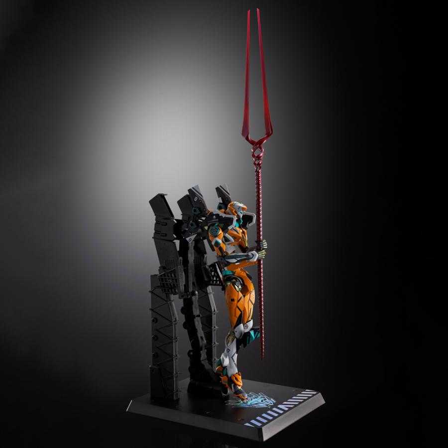 Evangelion / Figurine EVANGELION PROTO TYPE-00/00\' 30th with the spear of Longinus Metal Build