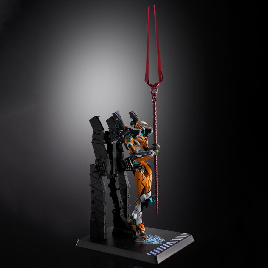 Evangelion / Statuetta EVANGELION PROTO TYPE-00/00\' 30th con la lancia di Longinus Metal Build