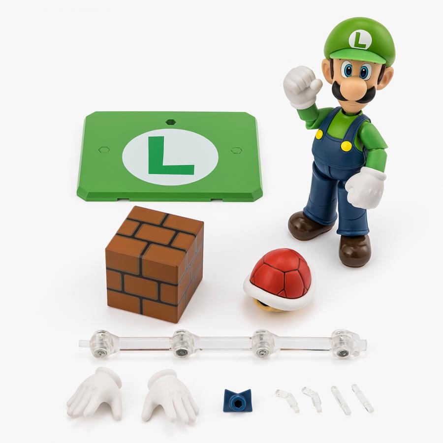 Super Mario / Figurine Luigi S.H.Figuarts Bandai